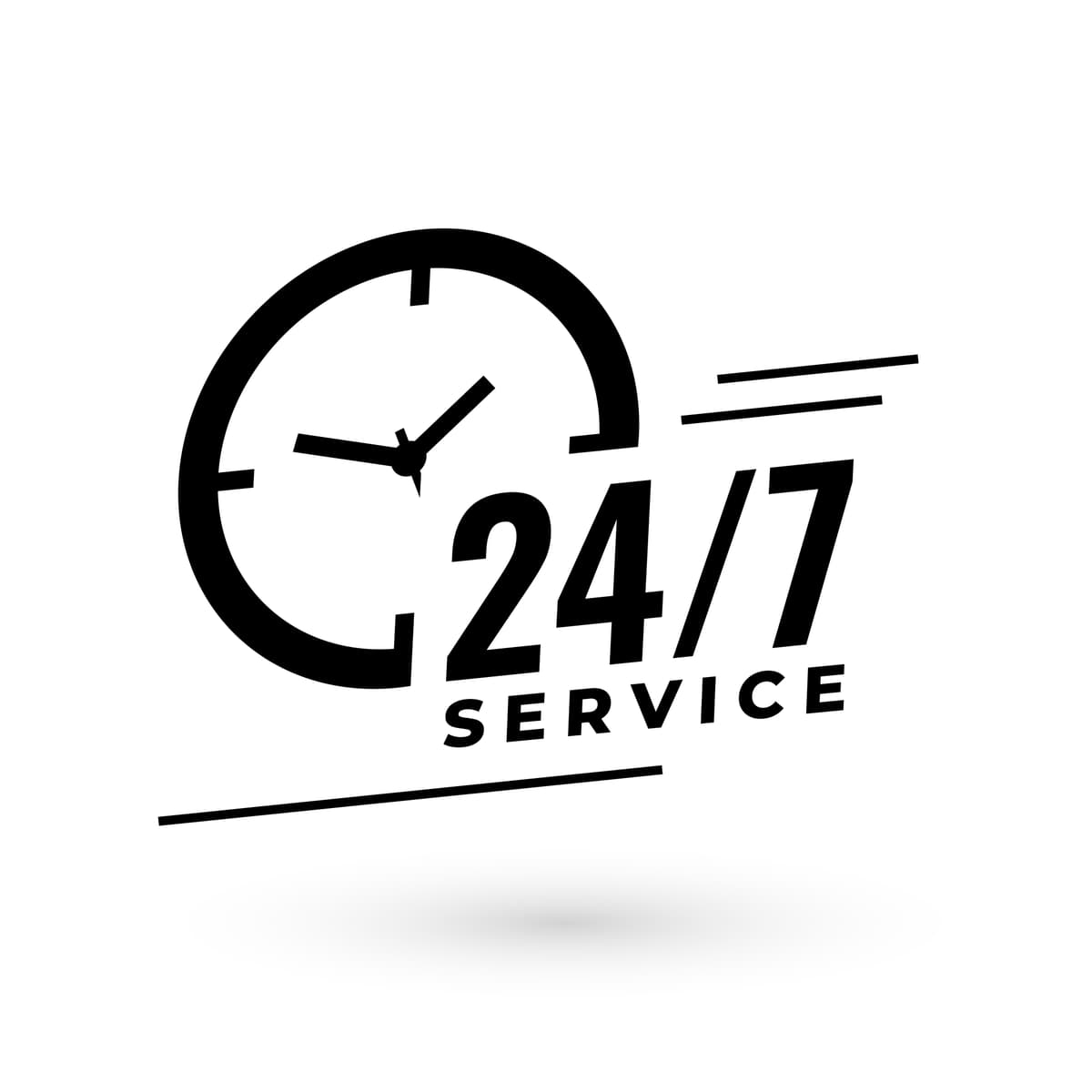 Service 24h/24